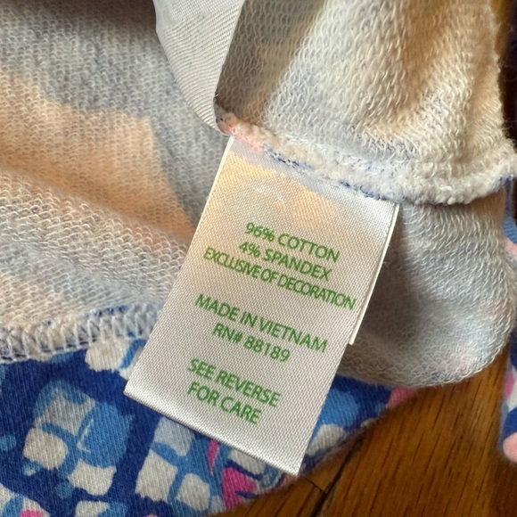 Lilly Pulitzer UPF 50+ Skipper Popover Multi Royal Purple Jacket Women’s Size M - Picture 7 of 15